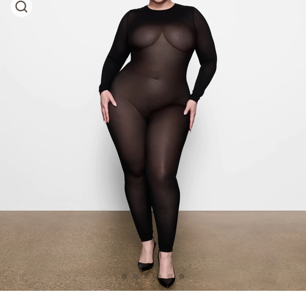 Skims Sheer Sculpt Catsuit